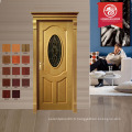 37,5 po x 81,625 po. Silverdale Brass Full Oval Lite Medium Oak Fiberglass Prehung Front Door